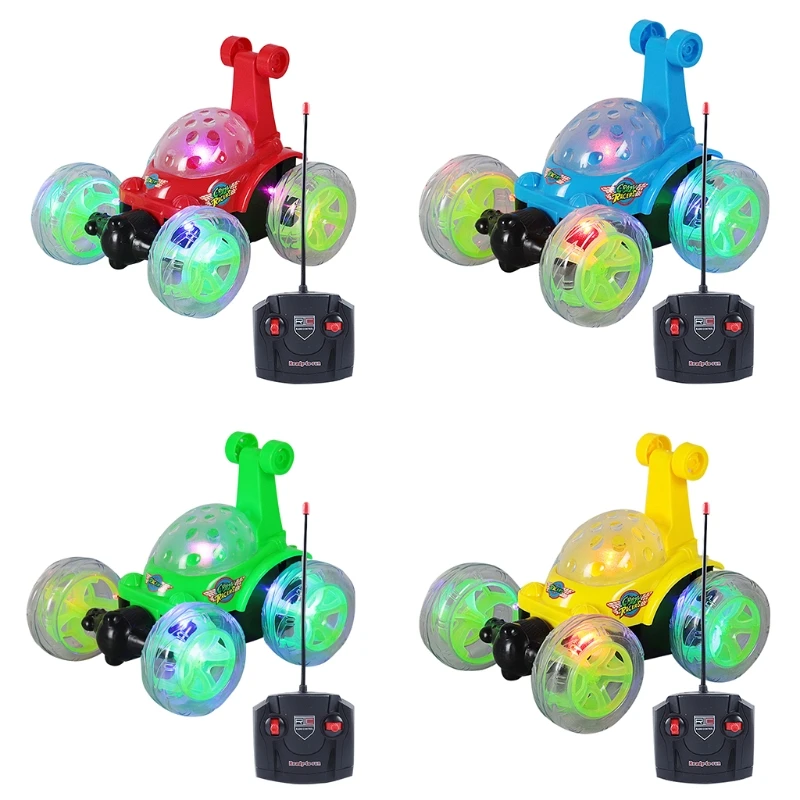 

3D Children's Favorite Remote Control Stunt Car Radio Electric Dancing Drift Model Spinning Wheel Motor Toy