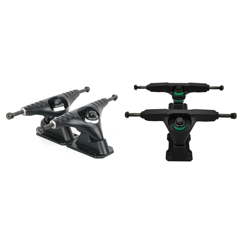 

6.25Inch Land Surfboard Bracket & 6.25Inch SHR Surf Truck Surf Truck Skateboard Trucks Longboard Bridge,Black