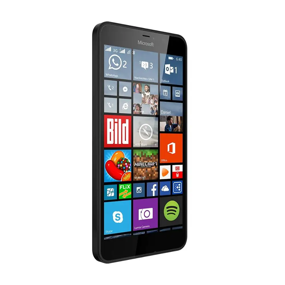 Новый оригинальный мобильный телефон microsoft Lumia 640 XL с двумя sim картами 3g RM 1096 5 7