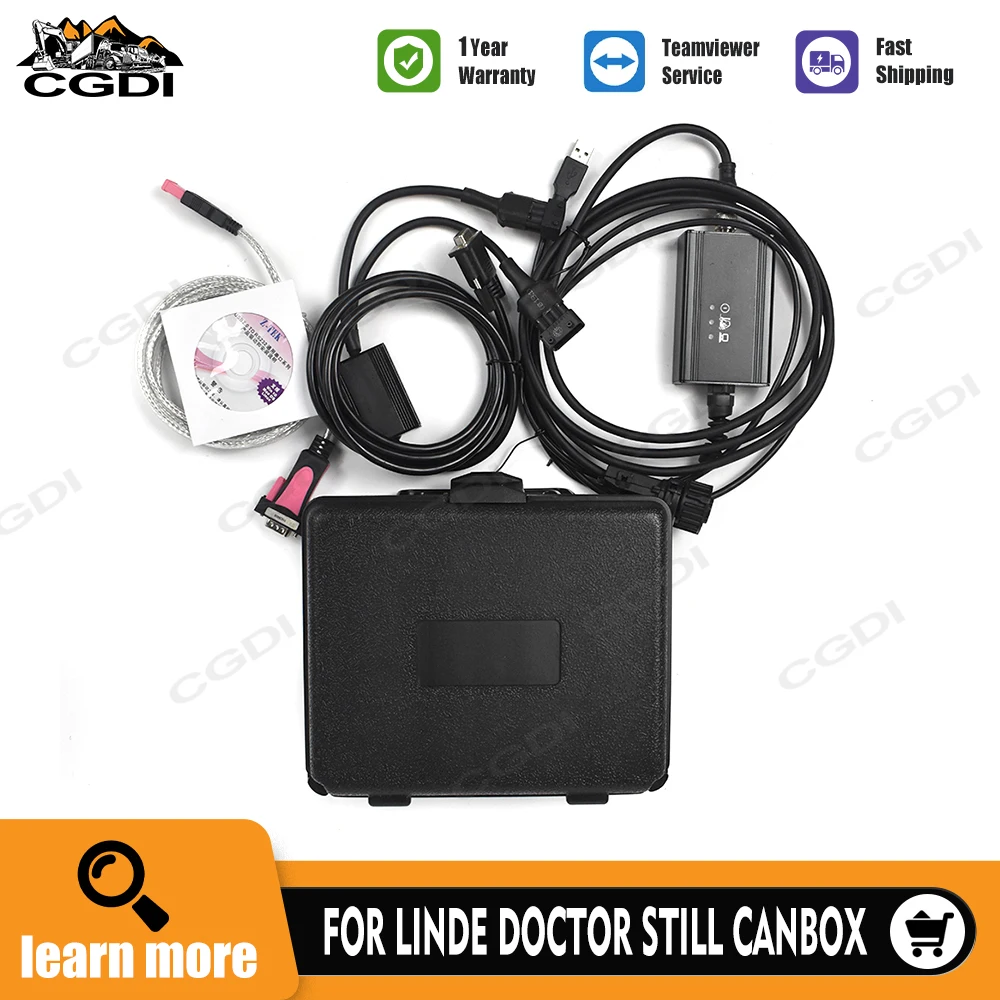 

Диагностический комплект для вилочного погрузчика Linde doctor Still canbox, диагностический инструмент для вилочного погрузчика Linde doctor STILL canbox