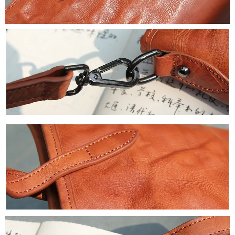 EUMOAN стильная сумка на одно плечо женская кожаная Маленькая в стиле ретро | Багаж и