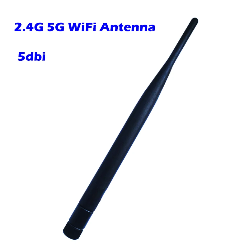 Двухдиапазонная Wi Fi антенна 5 дБи 2 4 ГГц 8 RP SMA Коннектор для беспроводного