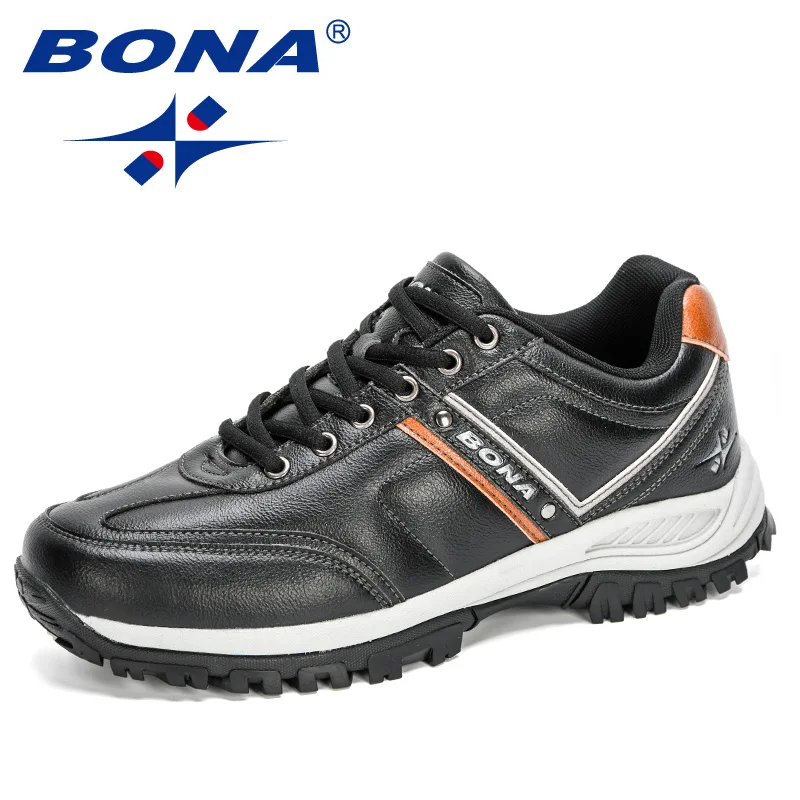 Кроссовки мужские BONA Резиновые Нескользящие для прогулок походов 2020 | Спорт и