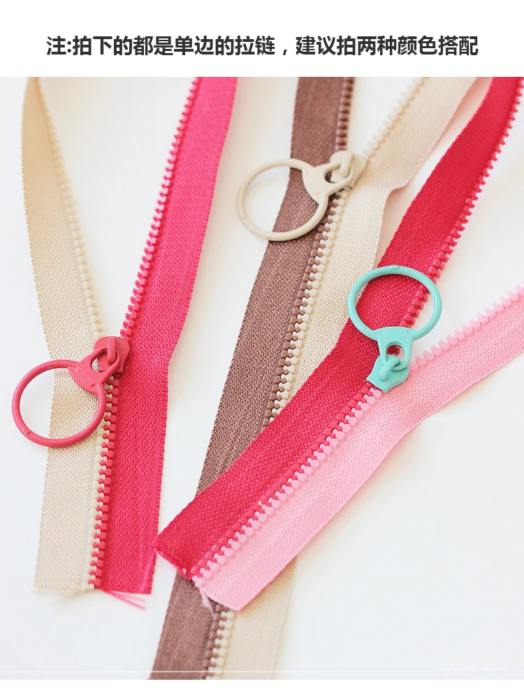 ZAKKA в японском стиле красочная нейлоновая молния ручная работа DIY Одежда для дома