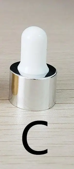 30 мл стеклянная бутылка-капельница, 30cc розовая стеклянная бутылка-капельница для эфирного масла или духов - Цвет: cap C