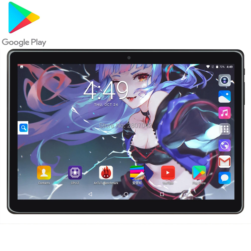 

Планшет 10 дюймов, Android 2020, 2 Гб ОЗУ 32 Гб ПЗУ, GPS, Wi-Fi, GPS, экран 9,0 дюйма