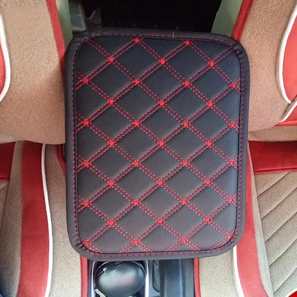 Универсальный Кожаный Автомобильный подлокотник коробка для центрального