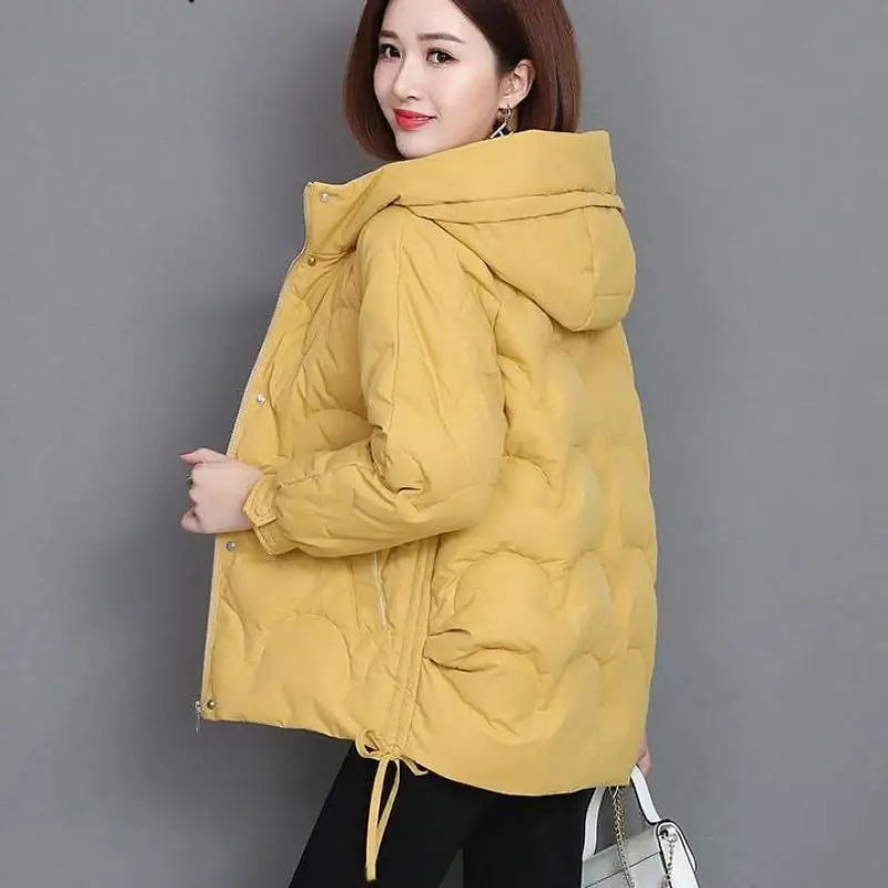 

woman coats Women Winter Jacket Short Warm Parkas Female Autumn New Thickening Coat Cotton Padded Jacket Hooded Plus Size 3XL