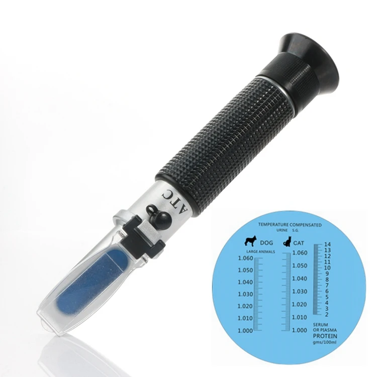 10PCS Pet Urine Refractometer Dog Cat Specific Gravity Concentration Meter ATC Serum Plasma Protein Analyzer | Инструменты