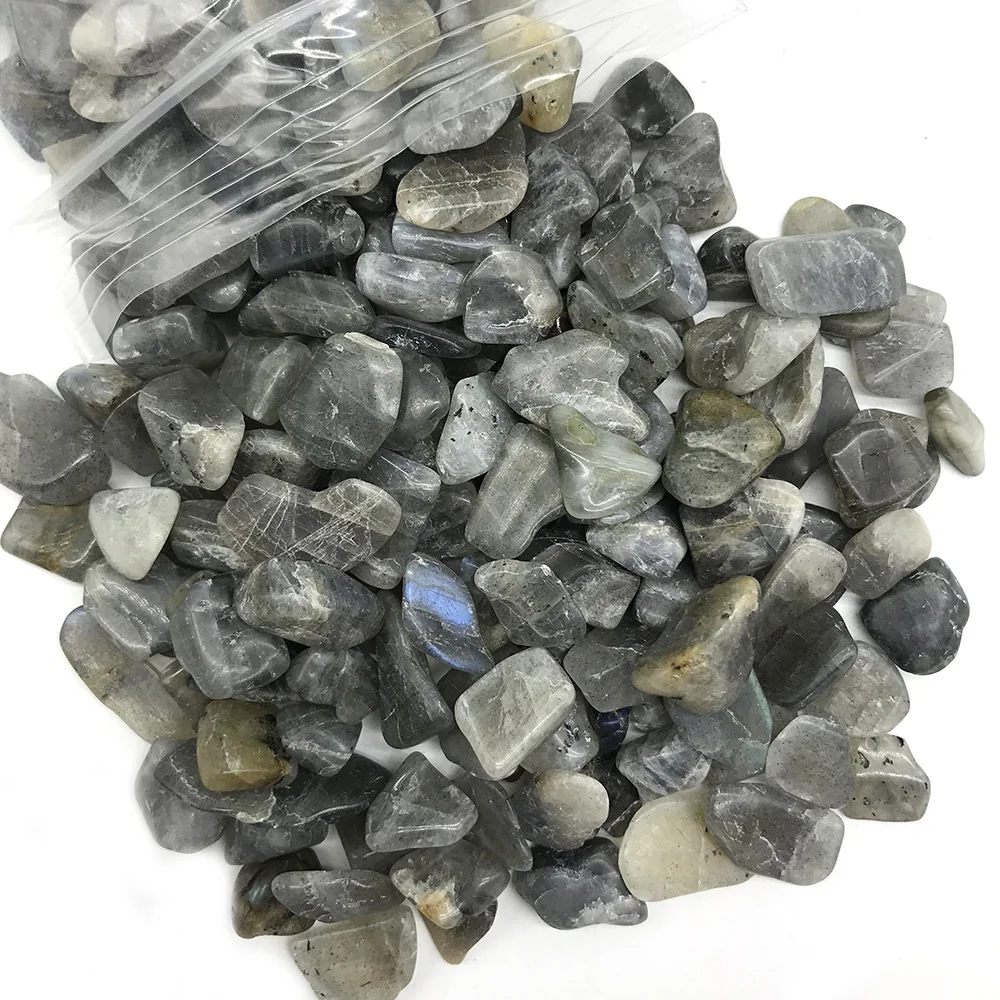 

100g 7-9mm Natural Labradorite Gravel Mineral Bulk Tumbled Stones Crystal Healing Reiki home decoration Fish Tank