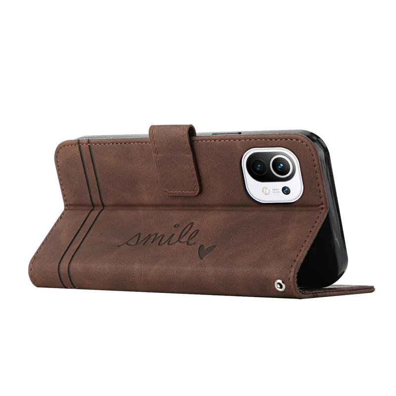 For Xiaomi 11 Lite 5G NE Case Leather Etui on For Xiomi Mi 11 Lite 11i 11X Pro Xiaomi11 5G Cases Wallet Flip Cover Phone Bags