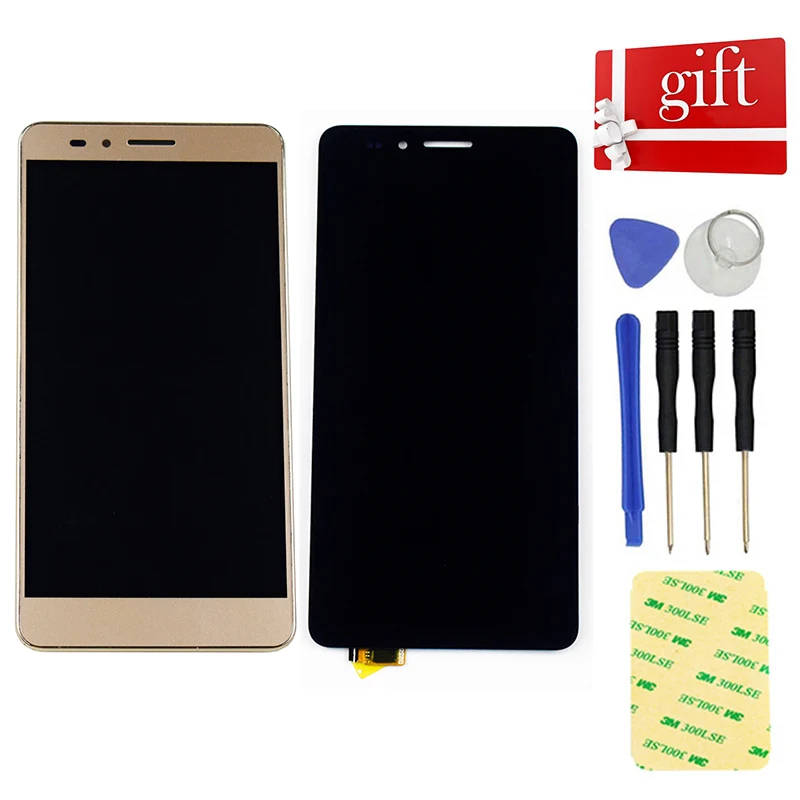 Для Huawei Honor 5X KIW AL10 L21 L22 TL00 TL00H CL00 UL00 ЖК дисплей сенсорный экран дигитайзер рамка в