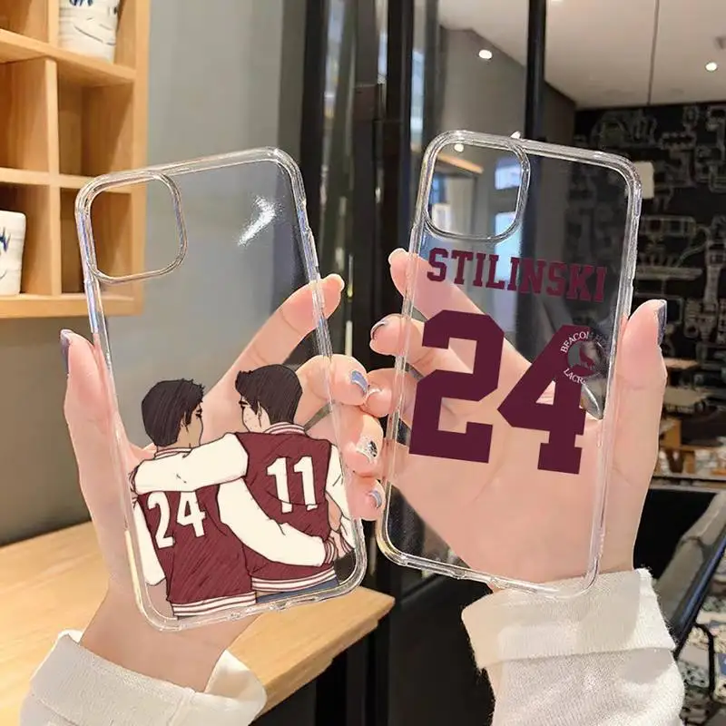 

Teen Wolf Stilinski 24 Phone Case For iphone 13 12 11 8 7 plus mini x xs xr pro max Transparent soft
