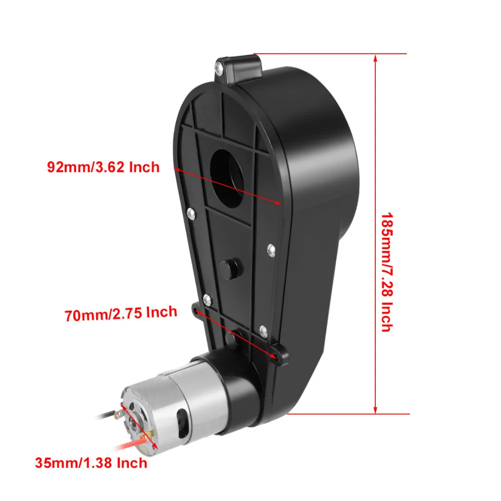 

390/550 12V/6V Electric Reducer with Motor for Kids Children Ride On Car