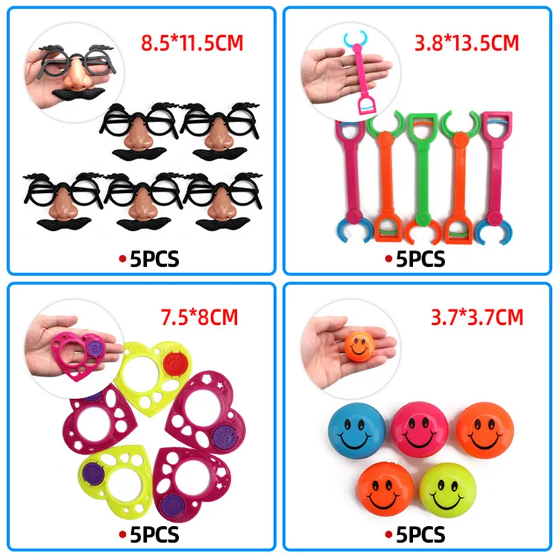 

130Pcs/Set Event Party Supplies Random Color Plastic Nice Gift House Decorate Baby Toys Game Giveaways Kids Puzzle Toy