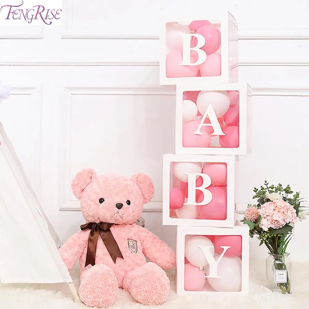 Прозрачная коробка с алфавитом для маленьких мальчиков и девочек подарок