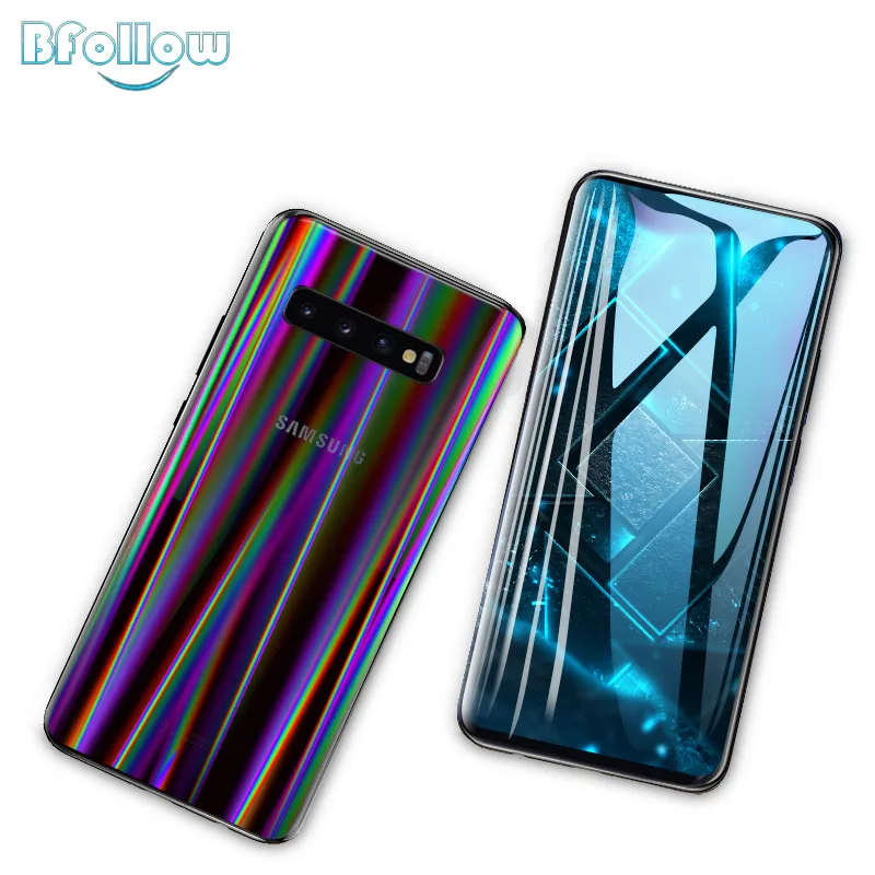 BFOLLOW Aurora Мягкая пленка для samsung Galaxy S10/Lite/Plus 5G Полная защита экрана против