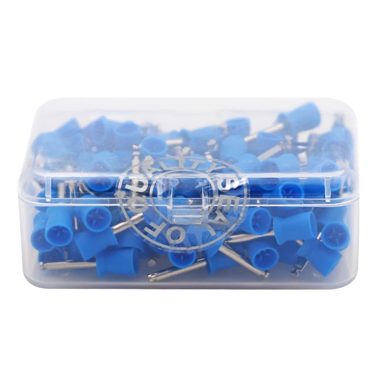 1 коробка зубная щетка для полировки зубов стакан с плоской головкой