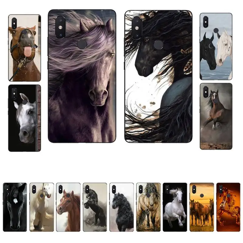 

Babaite Horse animal painting pattern Phone Case for Xiaomi mi 8 9 10 lite pro 9SE 5 6 X max 2 3 mix2s F1