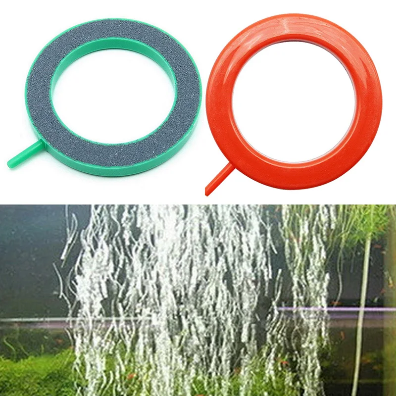 

Aquarium Round Air Stone Fish Tank Pump Bubble Disk Oxygen Plate 10cm/0.39" Hot