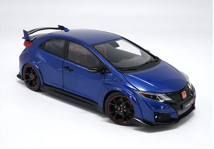 Оригинальная Заводская Подлинная 1:18 Новая модель автомобиля Honda Ebbro Civic Type R из