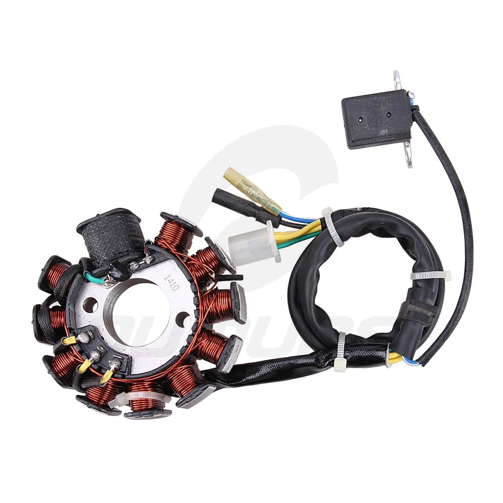Катушка статора мотоцикл ouwalls 11 полюсов для скутера GY6 125cc 150cc ATV KARTS TAOTAO SUNL JCL ROKETA BAJA