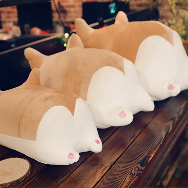 New1PC 35/50 см стильная футболка с изображением персонажей видеоигр корги плюшевые