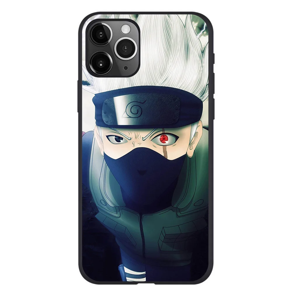 Японский мультфильм Итачи Наруто Саске Какаши чехол для iPhone 11 pro max Minato мягкий