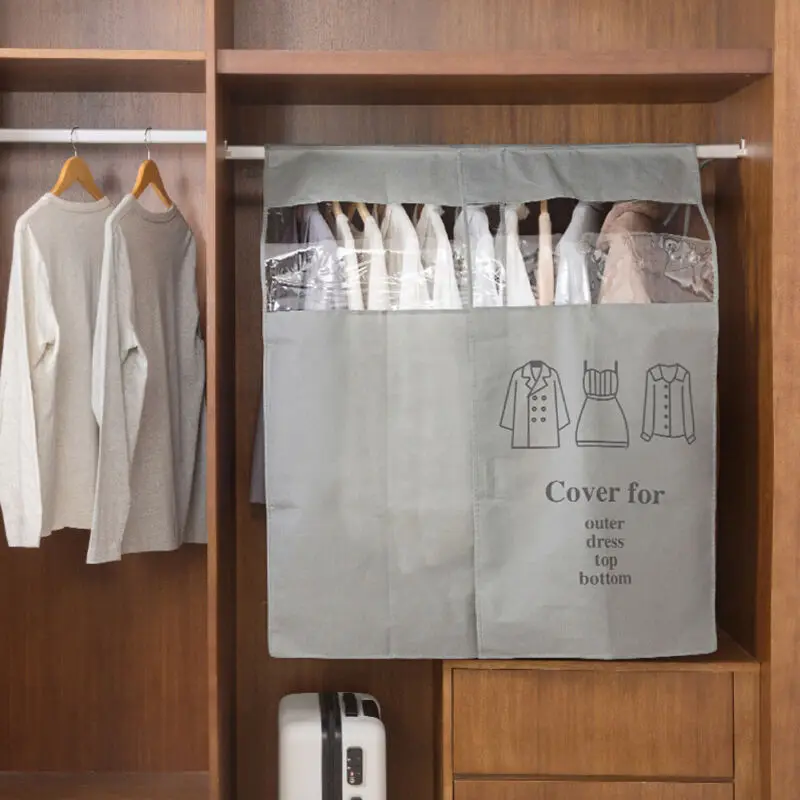 

Модная Пылезащитная подвесная сумка для хранения одежды, гардероба