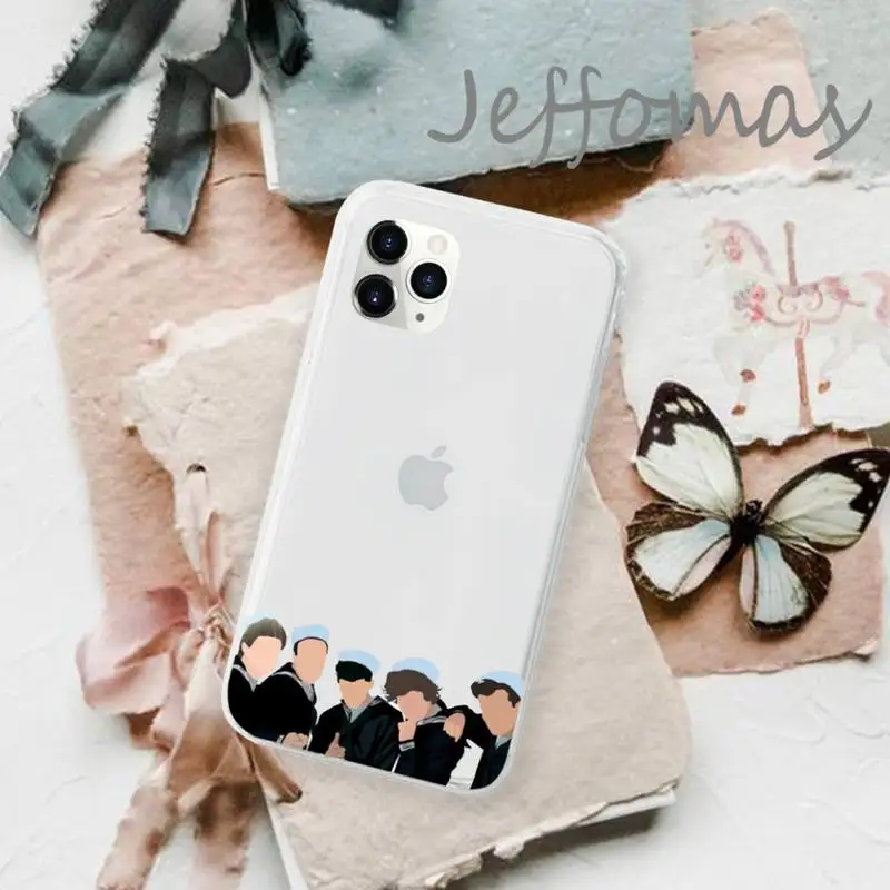 

One Direction Louis Tomlinson Phone Case Transparent for iPhone 11 12 mini pro XS MAX 8 7 6 6S Plus X 5S SE 2020 XR
