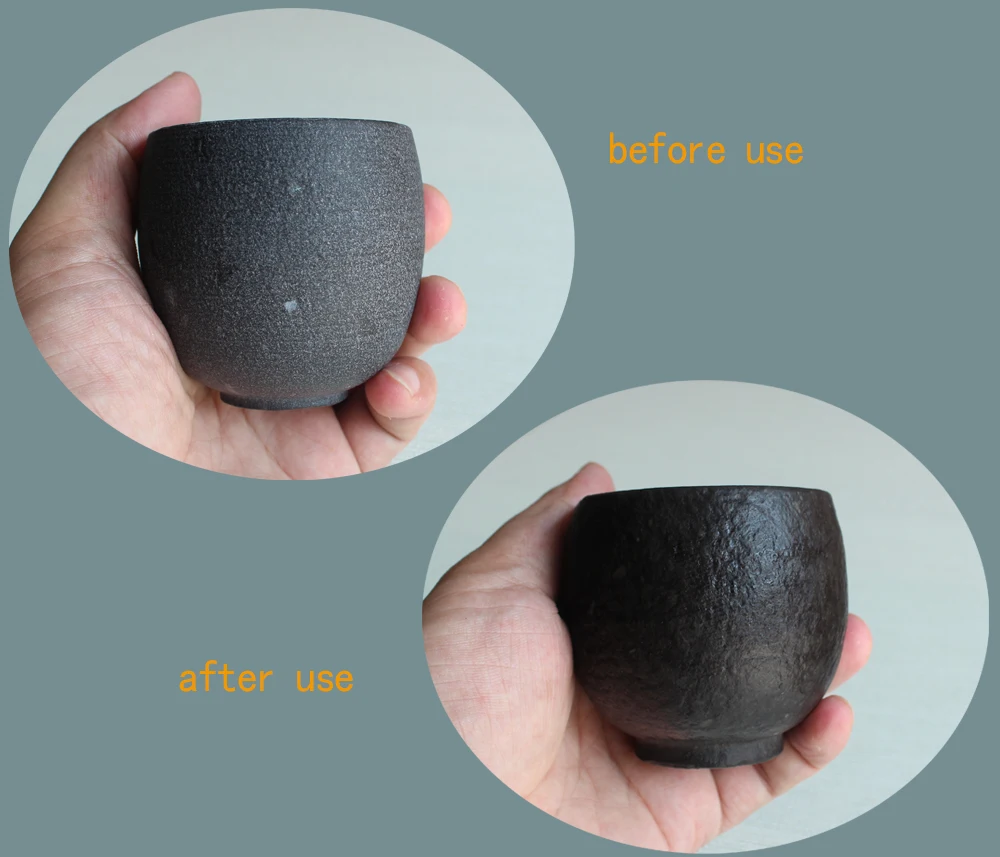 Каменная кружка для воды китайская домашний чайный набор креативная чашка