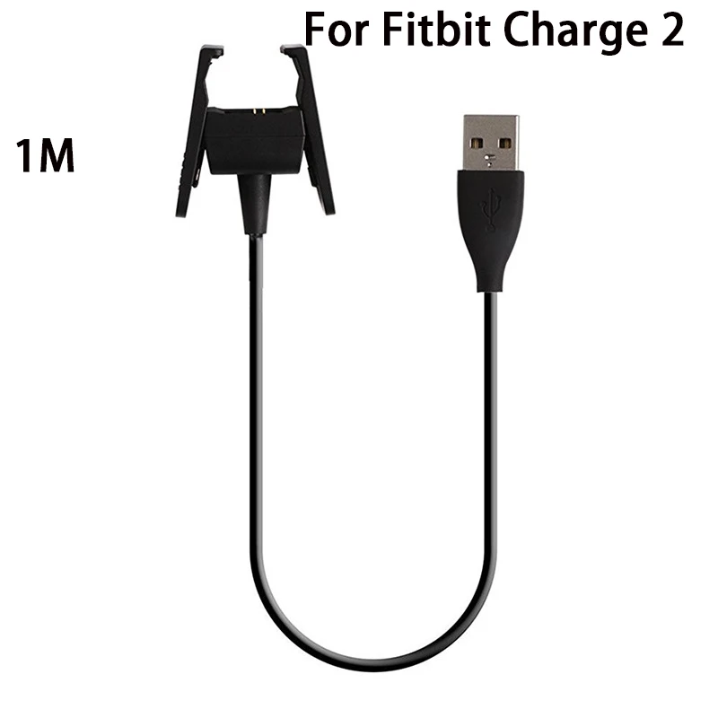 For Fitbit Charge 2 Сменное USB зарядное устройство для Fitbit зарядки смарт-браслет usb зарядный кабель для fitbit versa, ремешок 2/versa браслет адаптер - Цвет: For Fitbit Charge 2