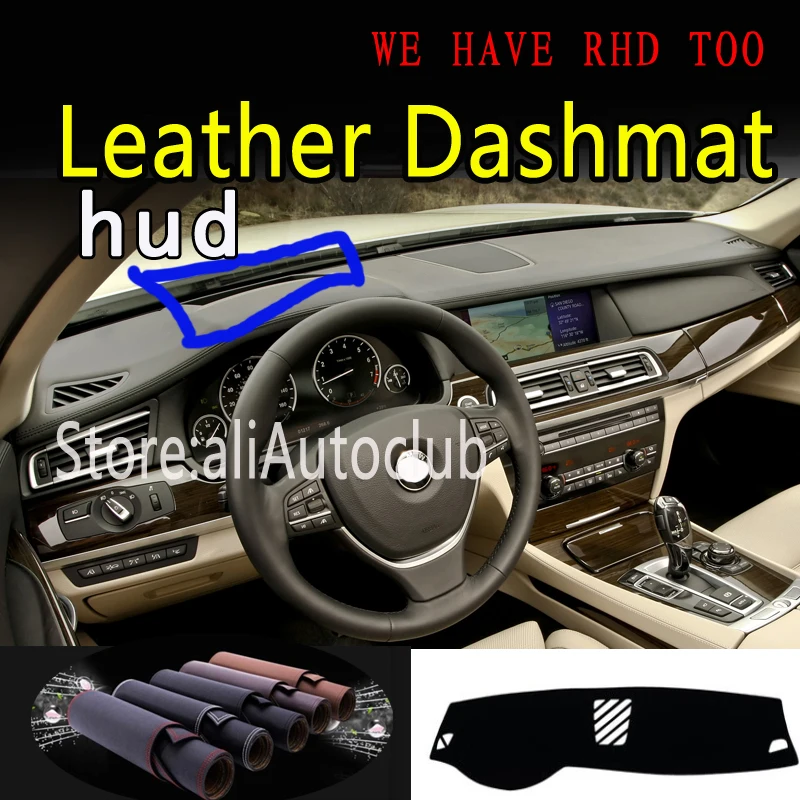 

for BMW 7 Series g5 F01 F02 F03 F04 730LI 740 750LI 760LI Leather Dashmat Car Styling Covers Dash Mat Dashboard Cover Carpet