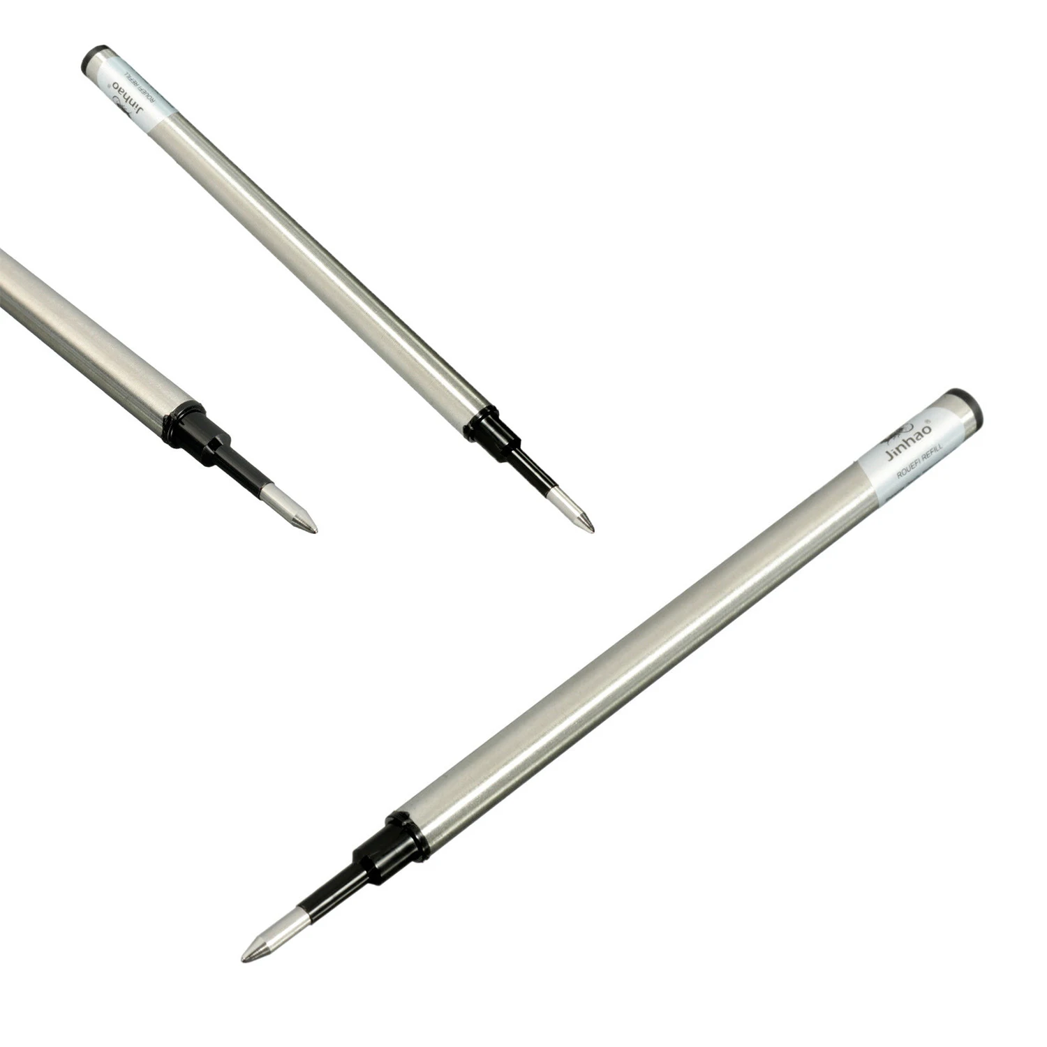 

JINHAO Medium Nib Screw Roller Ball Point Pen Refill Black Ink