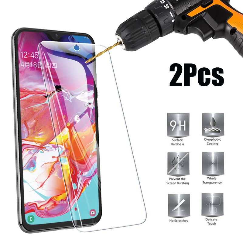 Защитное стекло HD для Xiaomi Redmi Note 9 8 7 6 5 Pro Max 9s 7s 8T 2 шт.|Защитные стёкла и плёнки