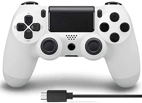 

PS4 Wireless Controller for PS4/Pro/Slim Console with Headset Jack/Dual Vibration/Speaker/Touch Pad/Six-axis Motion Control