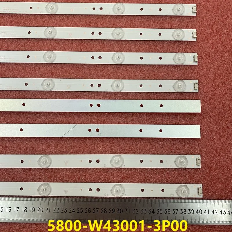 Флуоресцентная полоса для Philco Ph43e60dsgw Ph43e60 Telefunken светодиодный Polaroid TQL43F4PR001 43E3000 5800-W43001-3P00