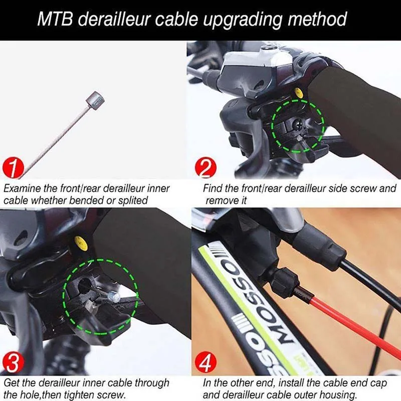 1 шт. трос переключения передач для велосипеда | Спорт и развлечения