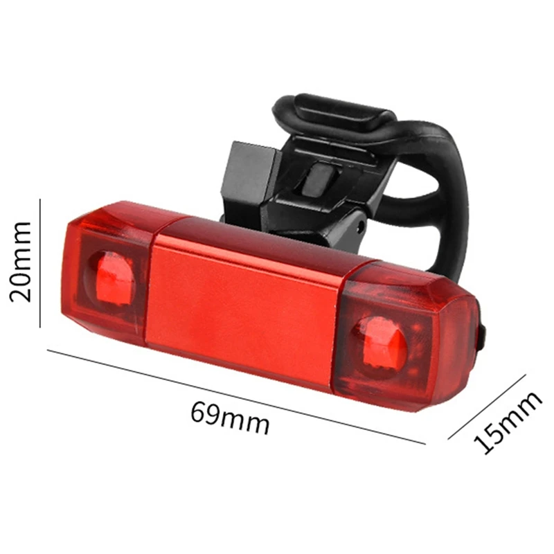 Cycling Taillights Bicycle Warning Long Strip Usb Charging Rear Lights Equipment | Спорт и развлечения