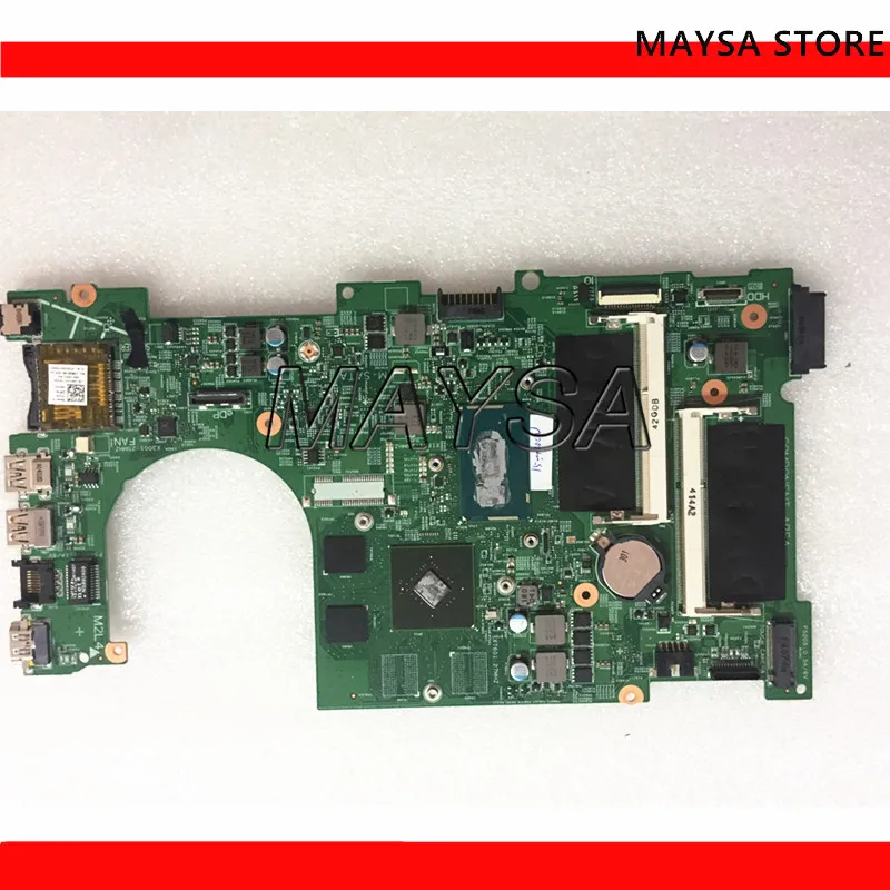 

CN-0FGHK9 FGHK9 FIT FOR Dell inspiron 17 7746 Laptop Motherboard 14202-1 PWB:DCPXP REV:A00 I5-5200U 845M mainboard tested 100%