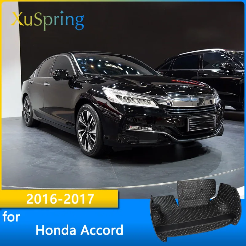 

Car Trunk Mat Cargo Liner For Honda Accord 2016 2017 Rear Tail Durable Boot Cover Protective Styling