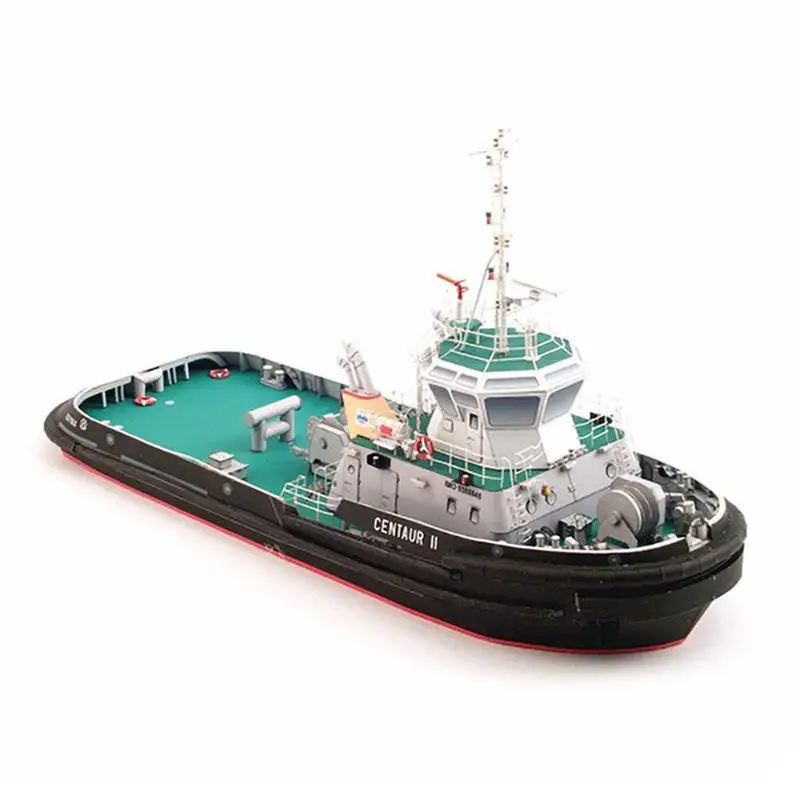 

Polish Centaur II tug Paper Model Handmade DIY Paper Art Ship 3D Cube 1:100 Paper Safe Material Model Kid Toy Gifts