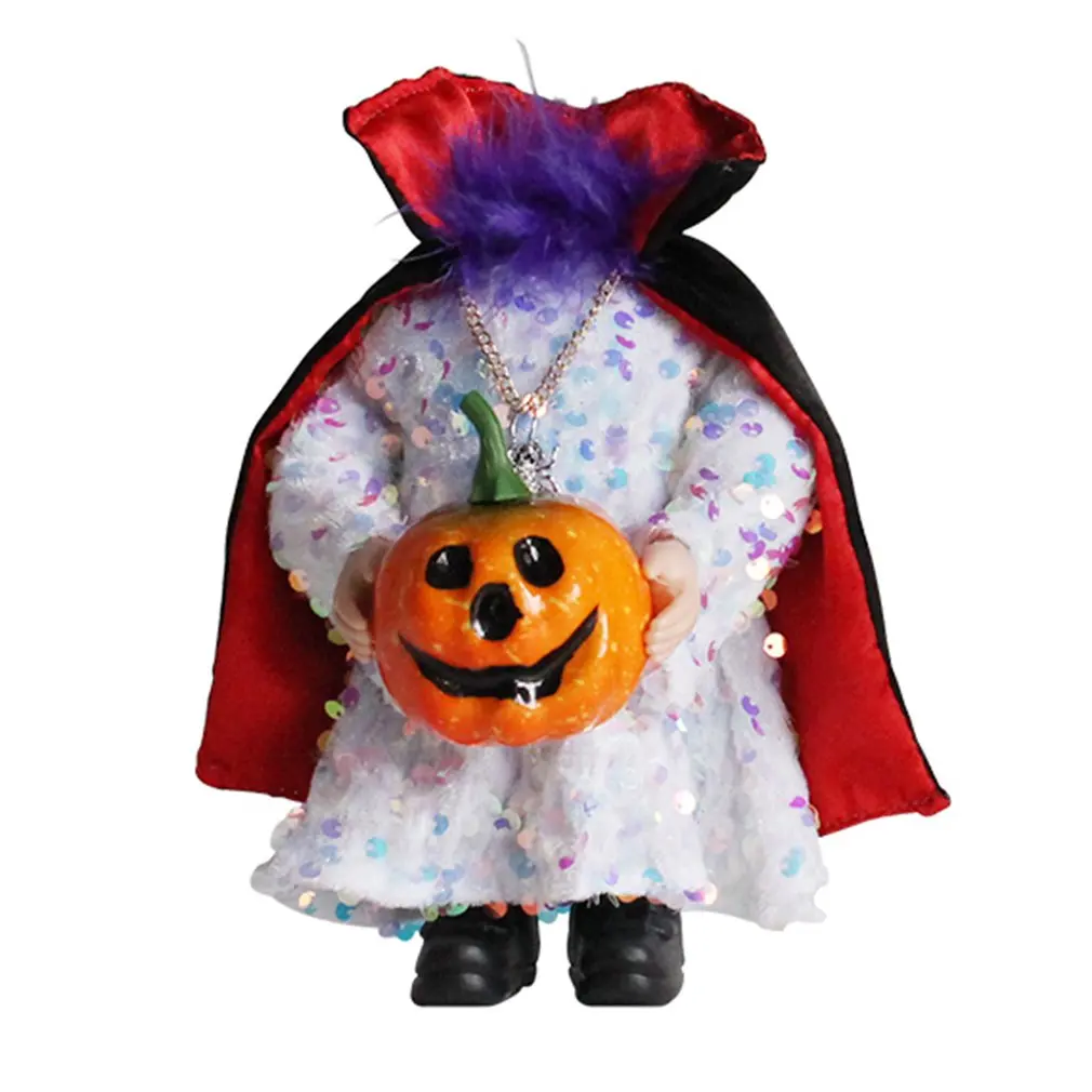 

Хэллоуин Тыква кукла розыгрыш декорация для создания атмосферы праздничное украшение реквизит