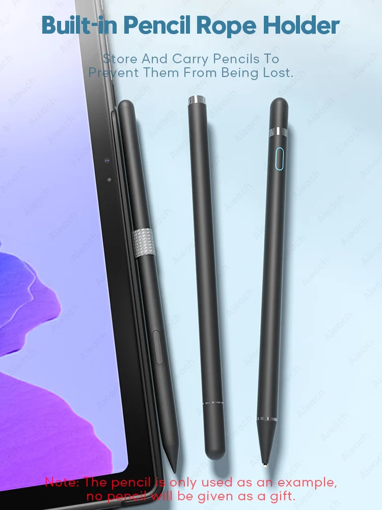 for samsung tab a7 case with keyboard for samsung galaxy tab s6 lite s7 s5e s4 a 10 1 2019 a 2018 case spanish russian french free global shipping