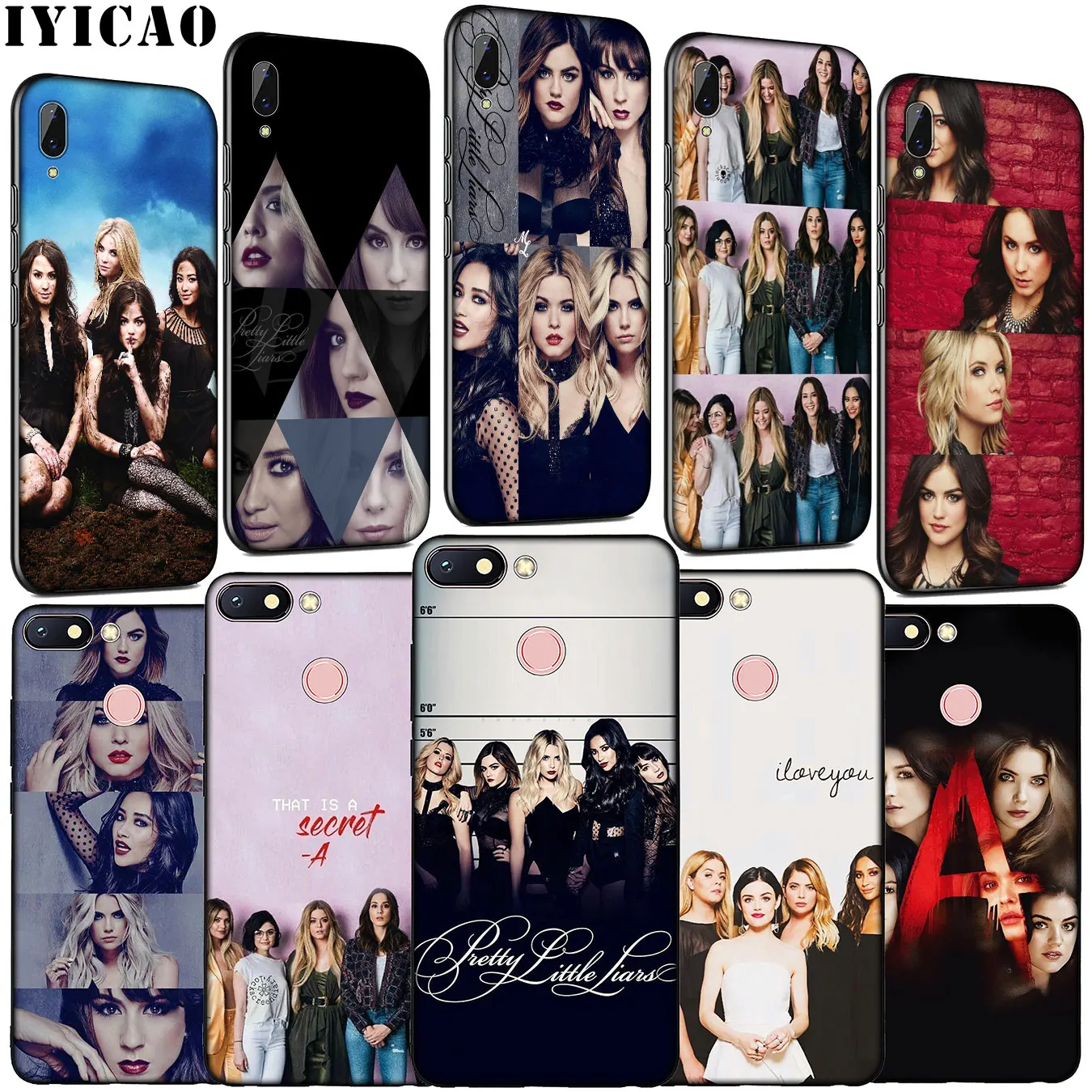 Мягкий силиконовый чехол для телефона IYICAO TV Pretty Little Liars Xiaomi Redmi Note 8 8T 8A 7 7A 6 6A 5 5A K30 K20