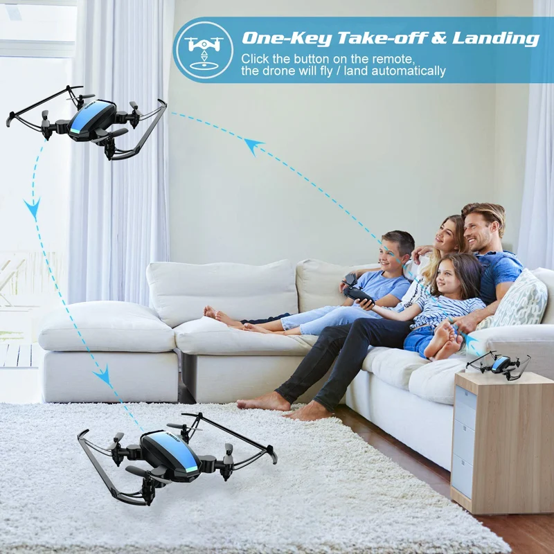 Global Drone складной мини Wifi Дроны для начинающих подарки игрушки для детей RC вертолет Квадрокоптер Карманный Дрон VS H36 E61 S9W