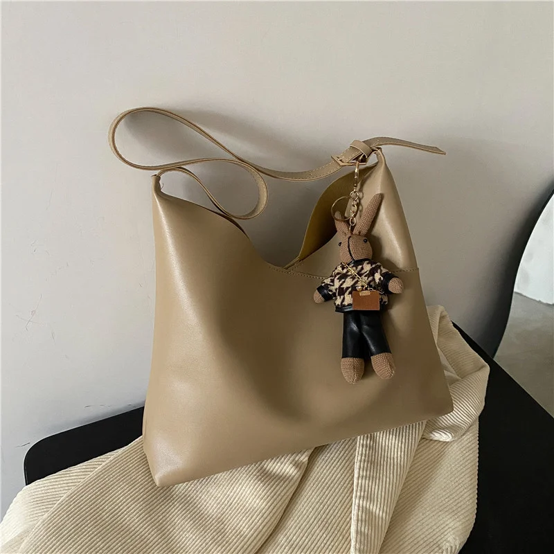 

Текстурная женская сумка, трендовая модная новая простая сумка-мешок, сумка-мессенджер через плечо в иностранном стиле