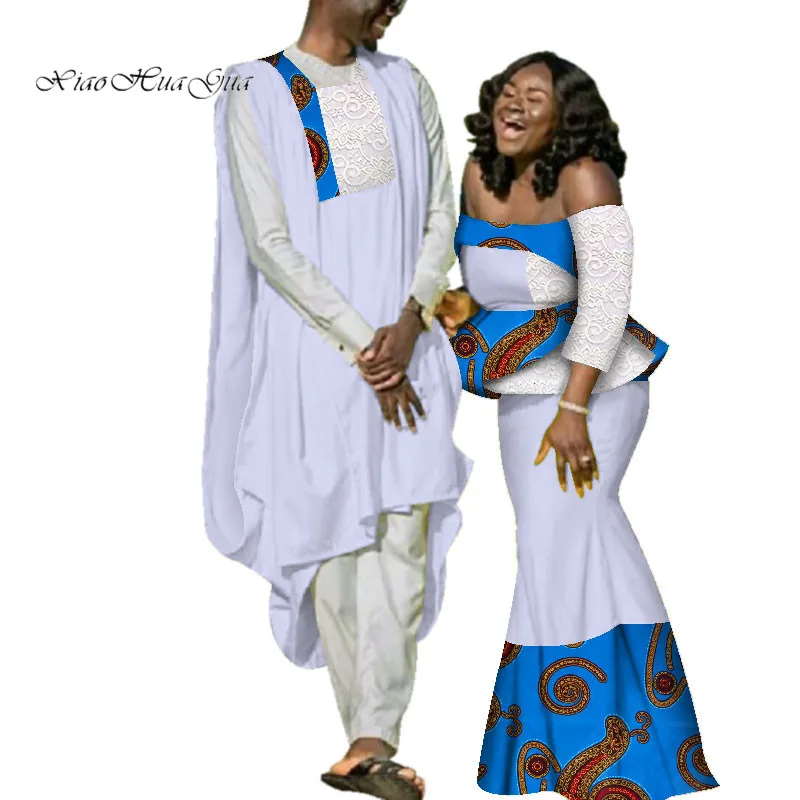 Африканские платья с принтом для женщин Bazin Riche традиционная африканская одежда