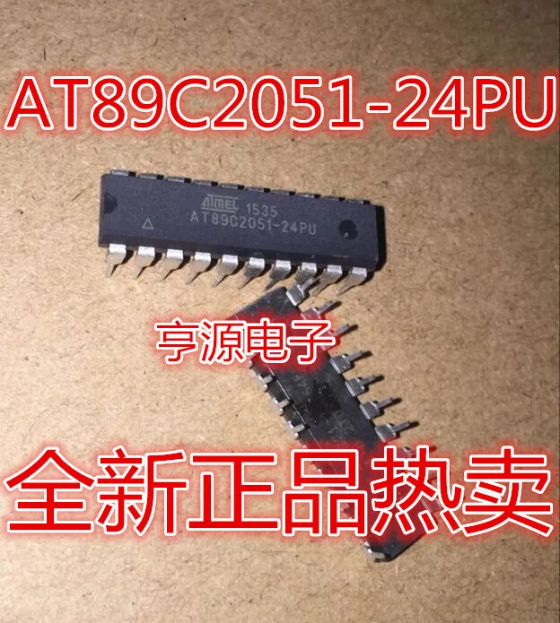 

Бесплатная доставка AT89C2051 AT89C2051-24PU 8 8051 2K DIP-20 10 шт.