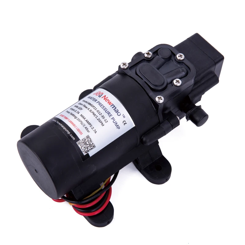 Морской катер диафрагмы самовсасывающие воды Давление насос 12V 40PSI 1,0 Диаметр разбрызгивателя